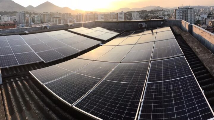 Placas solares no meier